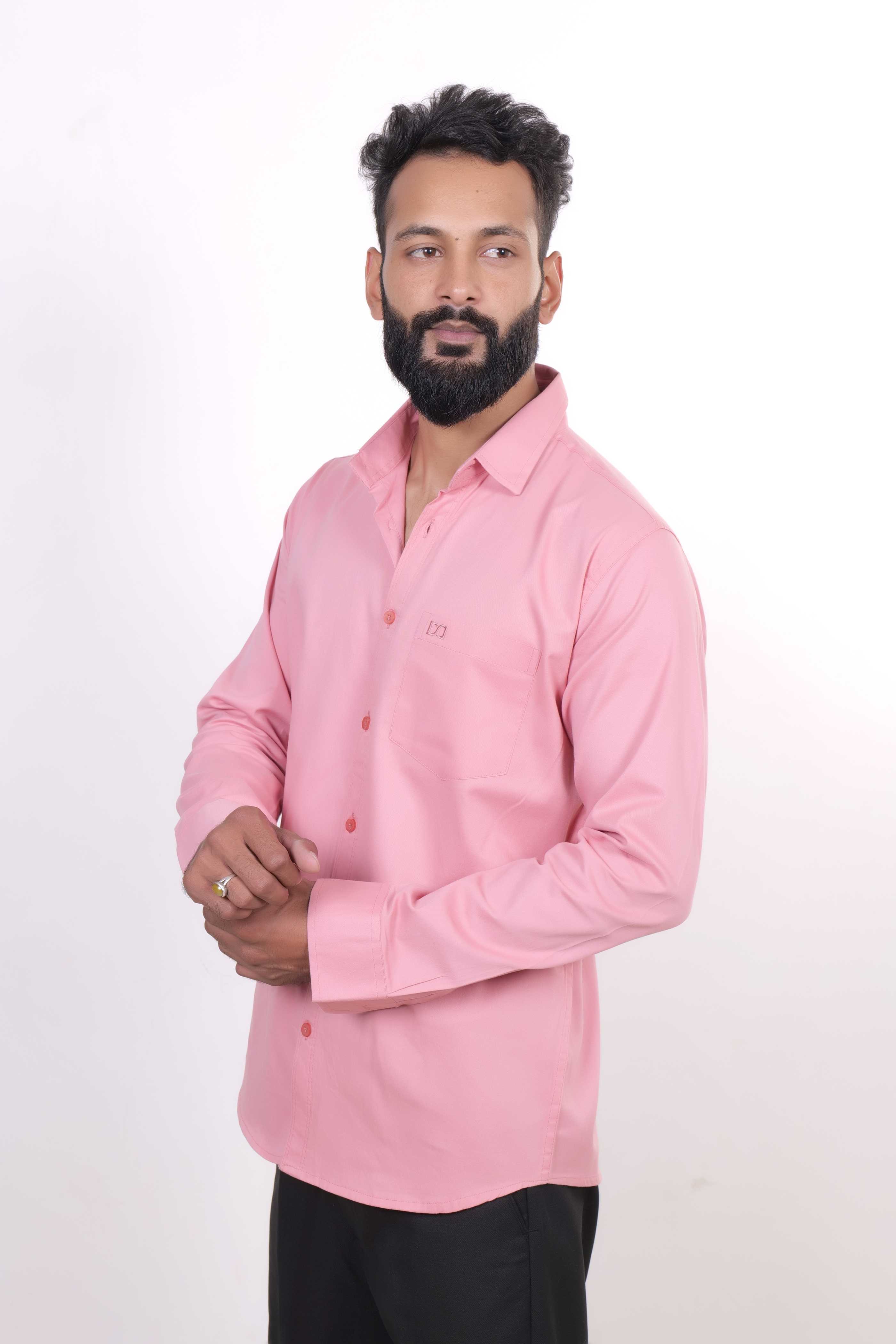 Light Pink Formal Men's Shirt